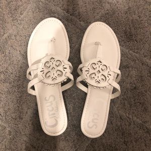 9.5 White Sandals